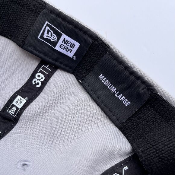 Seattle Sounders FC New Era 39Thirty Gray Stretch Fit Hat M/L Soccer Cap - Picture 8 of 9